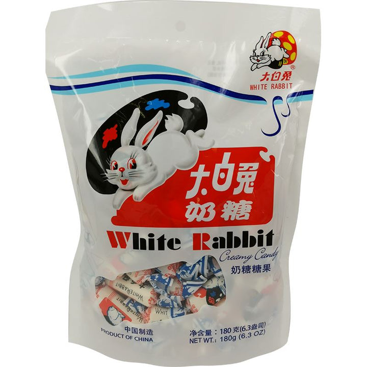 大白兔 奶糖糖果 180克 /Cremige Bonbons 180g WHITE RABBIT