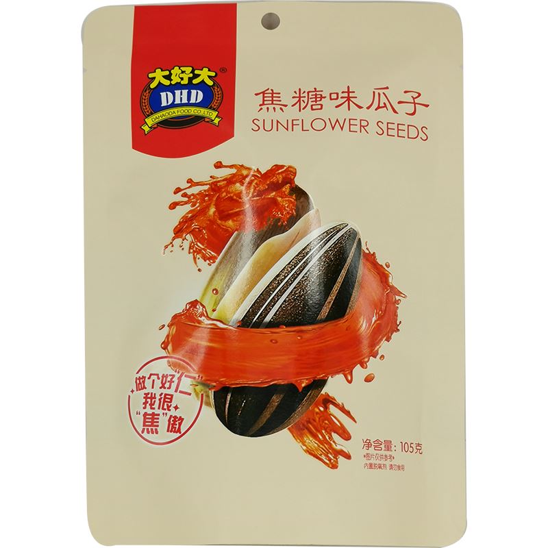 大好大 焦糖味香瓜子 90克 /Sonnenblumenkerne in Schale mit Karamellaroma 90g DHD
