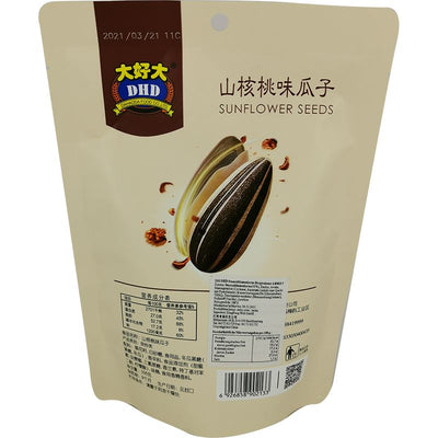 大好大 山核桃味香瓜子 90克 /Sonnenblumenkerne in Schale mit Hickory Aroma 90g DHD