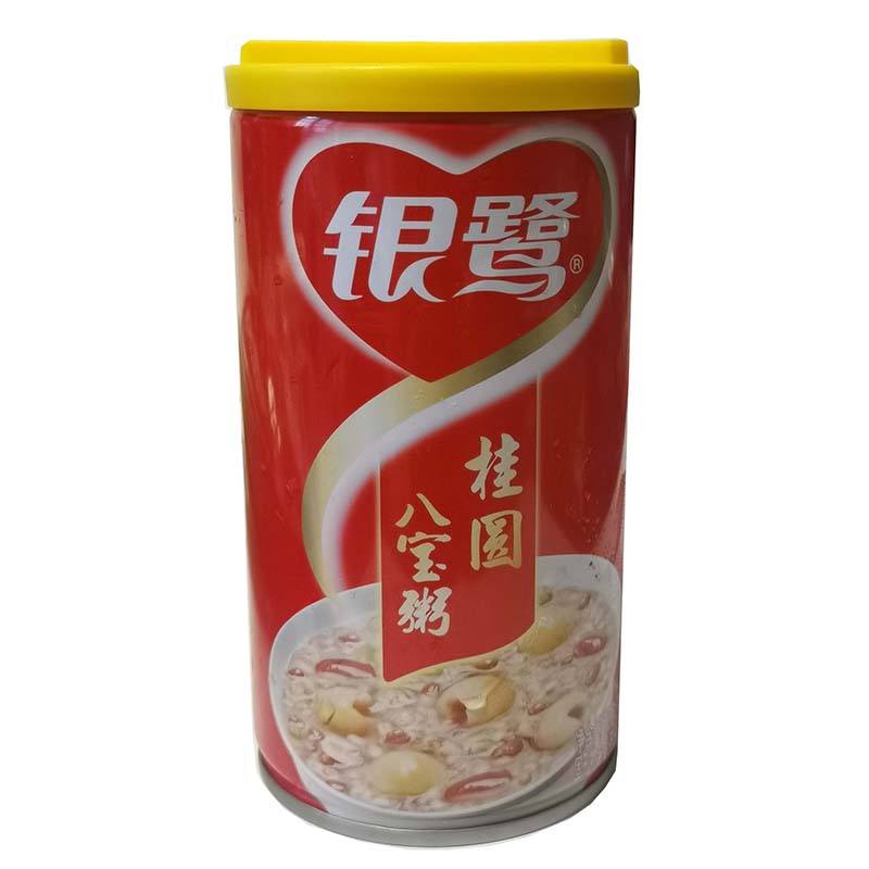 银鹭 桂圆八宝粥 360克 /Klebreisbrei mit Longan 360g YL