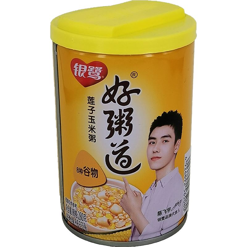 银鹭 好粥道 莲子玉米粥 280克 /Reisbrei Lotus und Mais 280g YL