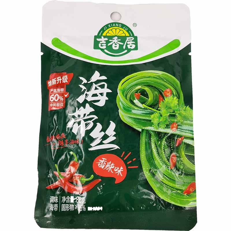 吉香居 海带丝香辣味 88克 /Scharf Seetang 88g JiXiangJu