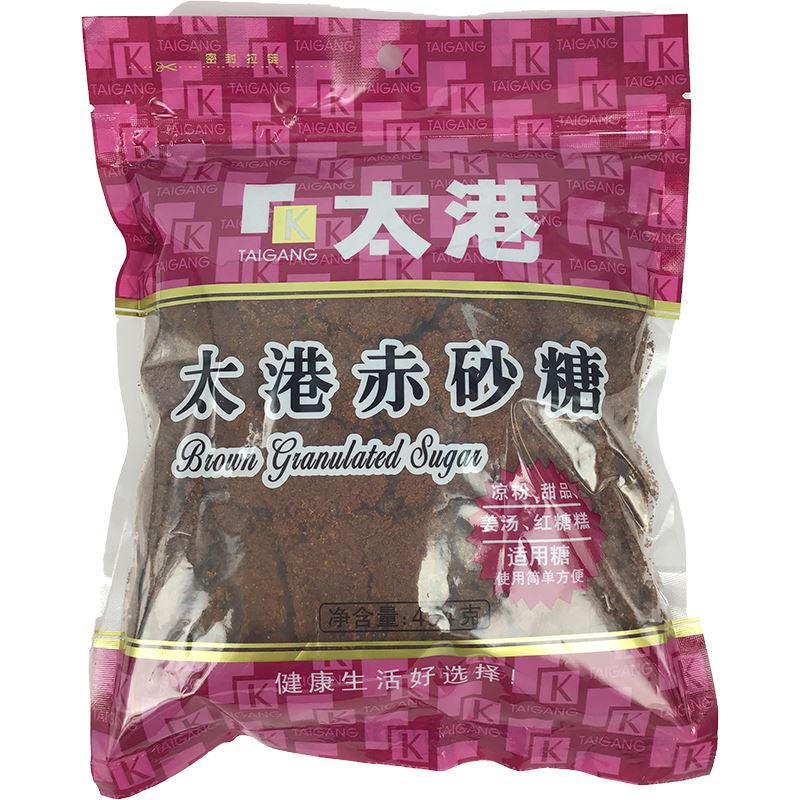 太港 赤砂糖 454克 /Brauner Zucker 454g TAIGANG