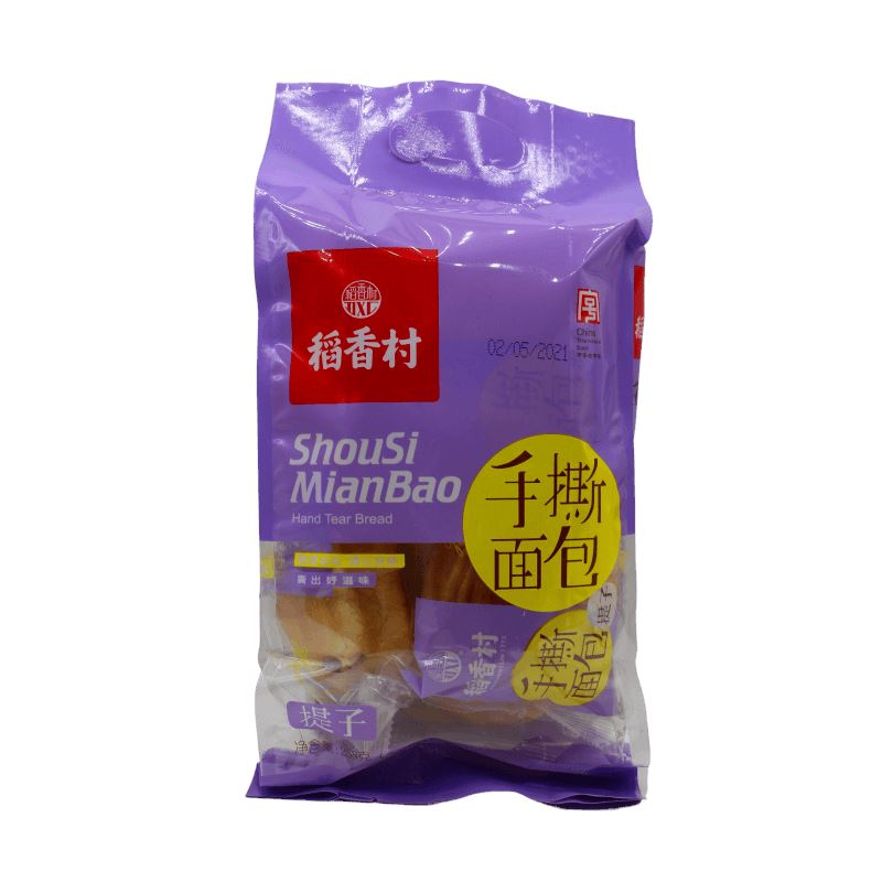 稻香村 中华老字号 手撕面包 提子味 258克 /Handgerissenes Brot mit Traubengeschmack 258g DXC