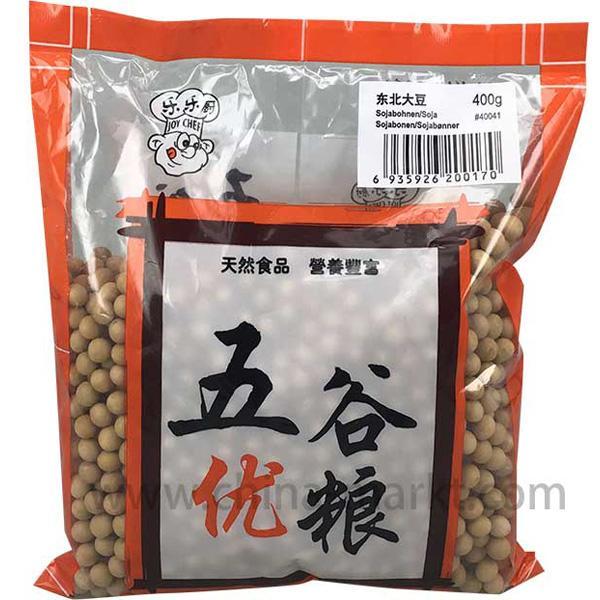乐乐厨 五谷优粮 东北大豆 黄豆 400克 /Sojabohnen 400g LELECHU