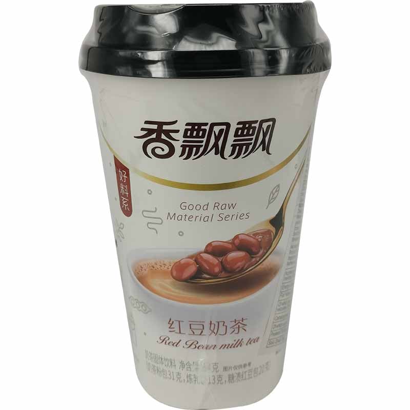 香飘飘 好料系 红豆奶茶 80克 /Milchtee Rotbohne Geschmack XPP 80g