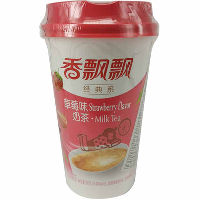 香飘飘 经典系 草莓味奶茶 80克 / Milchtee Erdbeeraroma XPP 80g