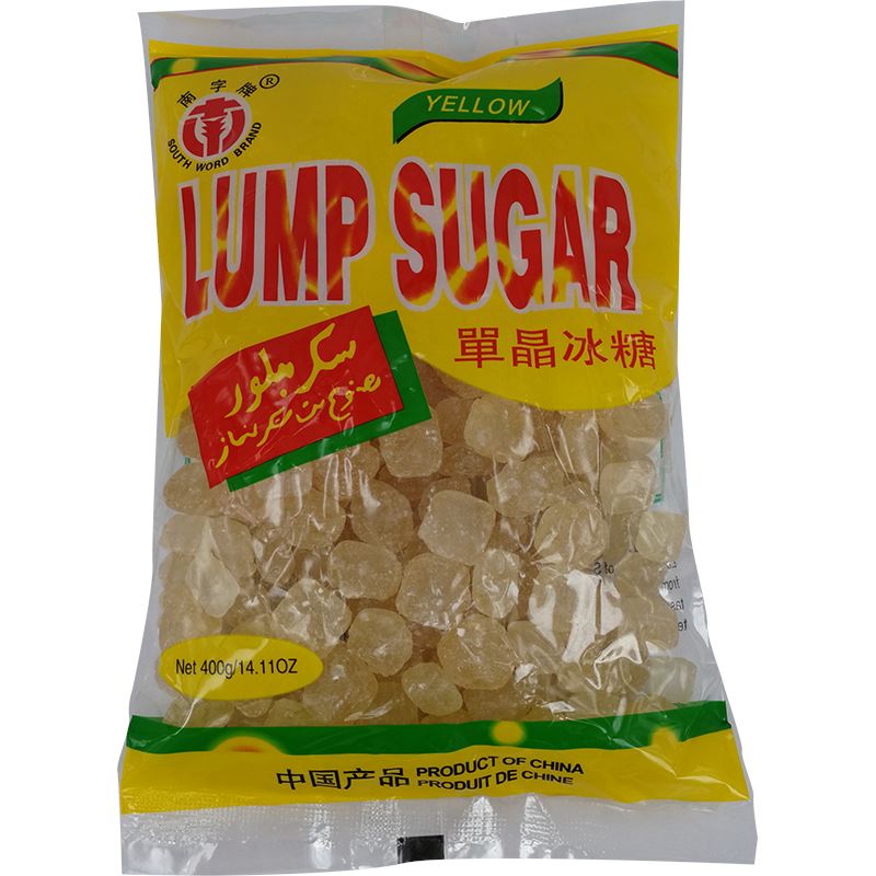 南字牌 黄单晶冰糖 400克 /Weißen Klumpen Zucker 400g South Word Brand