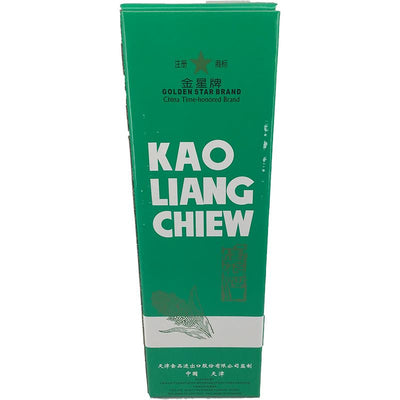 金星牌 高粱酒 高粮酒 500毫升 /Kao Liang Spirituose 62% Vol. 500ml GOLDEN STAR
