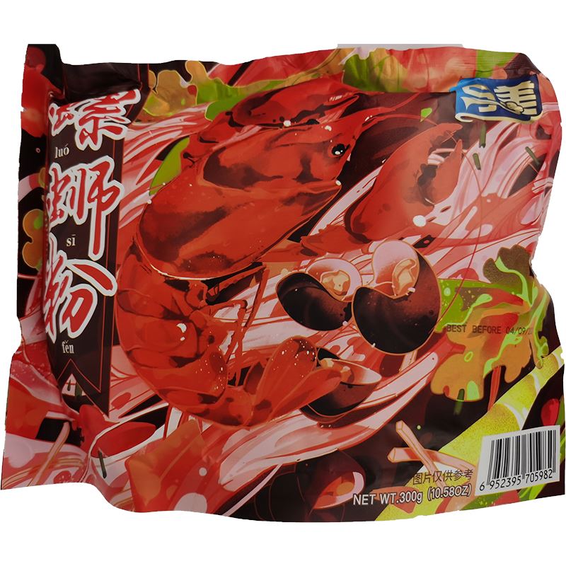 与美 小龙虾口味螺蛳粉 300克 /Reisnulden Luosifen 300g YuMei