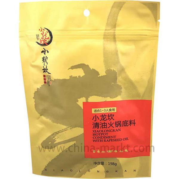 小龙坎 清油火锅底料 198克 / Feuertopfsoße mit Rapsöl 198g SHOOLOONGKAN