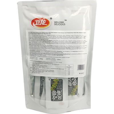 卫龙 风吃海带 香辣味 252克 /Instant Seetang scharf FENGCHI KELP WEILONG 252g