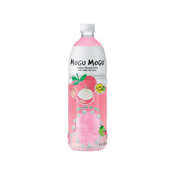 椰果饮料 荔枝味 1升 /Litschigetränk mit Nata de Coco 1L MOGU MOGU