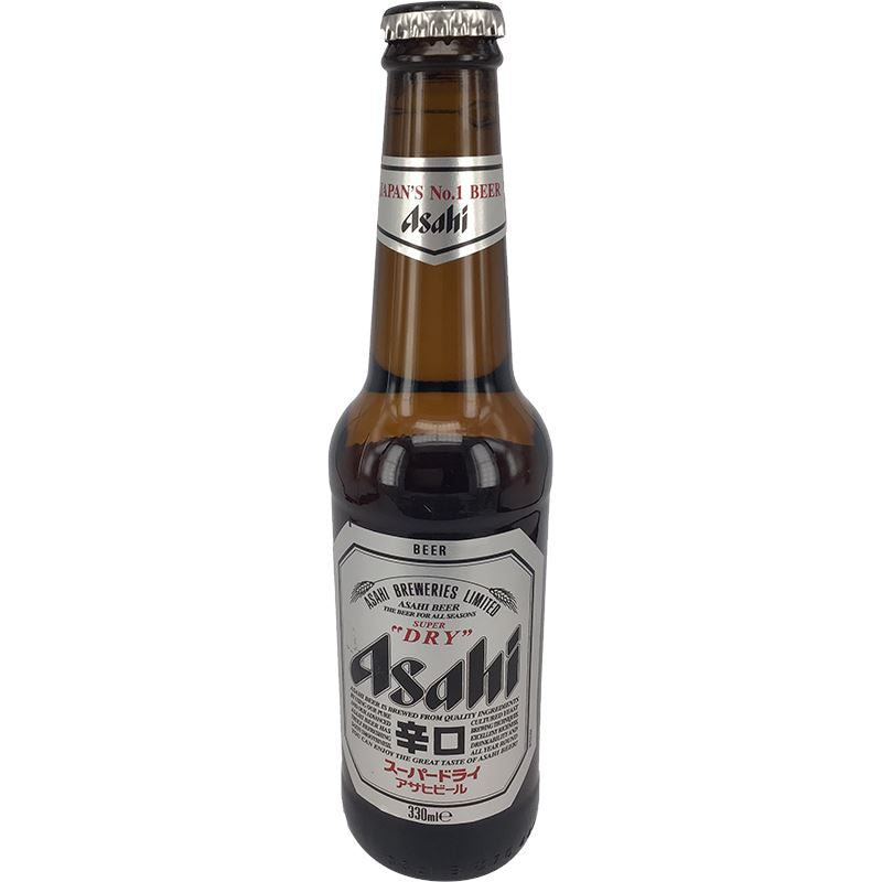 日本朝日啤酒5.2度 330毫升 /Bier aus Japan 5% Vol. 10,9 Grad Plato 330ml ASAHI