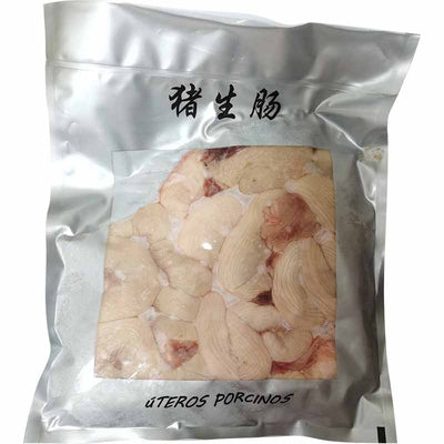 冰冻-Tiefgefroren! 德国猪生肠 猪大肠 800克 /Schweine-Gebaermutter (Uterus) roh 800g TCT