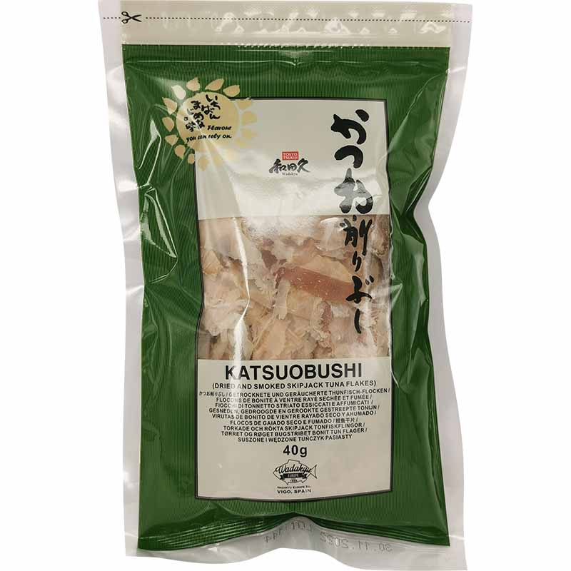 干熏鲣鱼片 木鱼花 40克 /Katsuobushi Bonito Flocken 40g Wadakyu