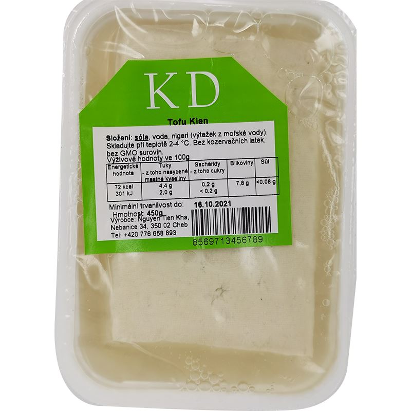 豆腐 盒装 450克 /Tofu Kien Stück 450g