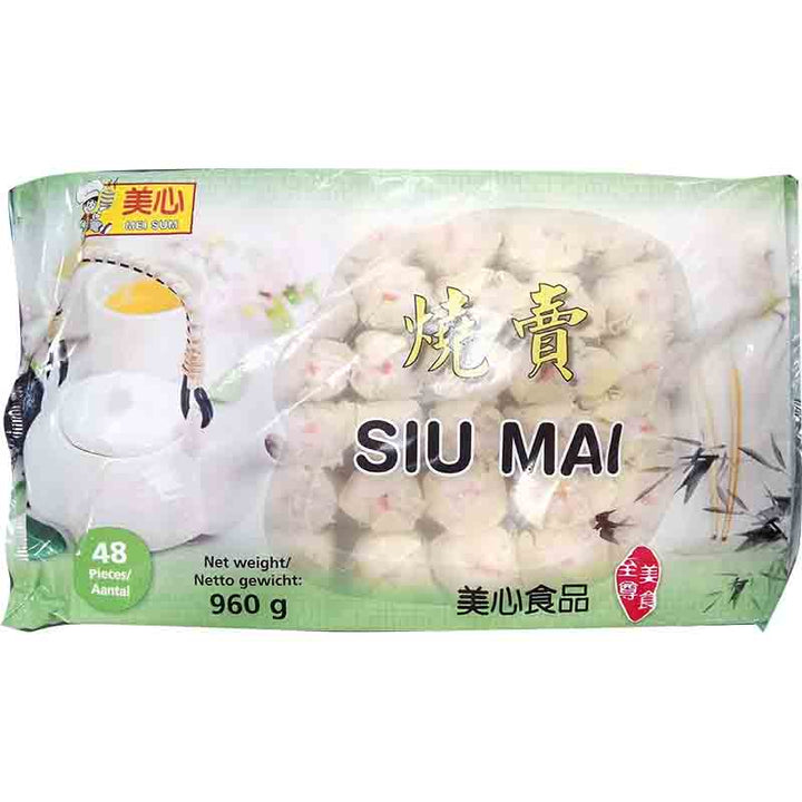 冰冻-Tiefgefroren 美心烧卖 大包装 48粒 /SIU MAI Teigtasche mit Schweinekloesschen 48 Stk. 960g MEISUM