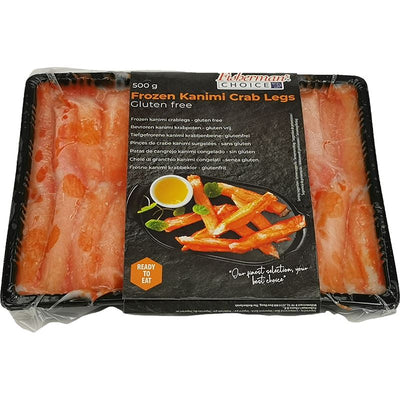 冰冻-Tiefgefroren! 渔夫牌 蟹腿肉 蟹棒 500克 /Kanimi Krabbenbeine 500g FISCHERMAN