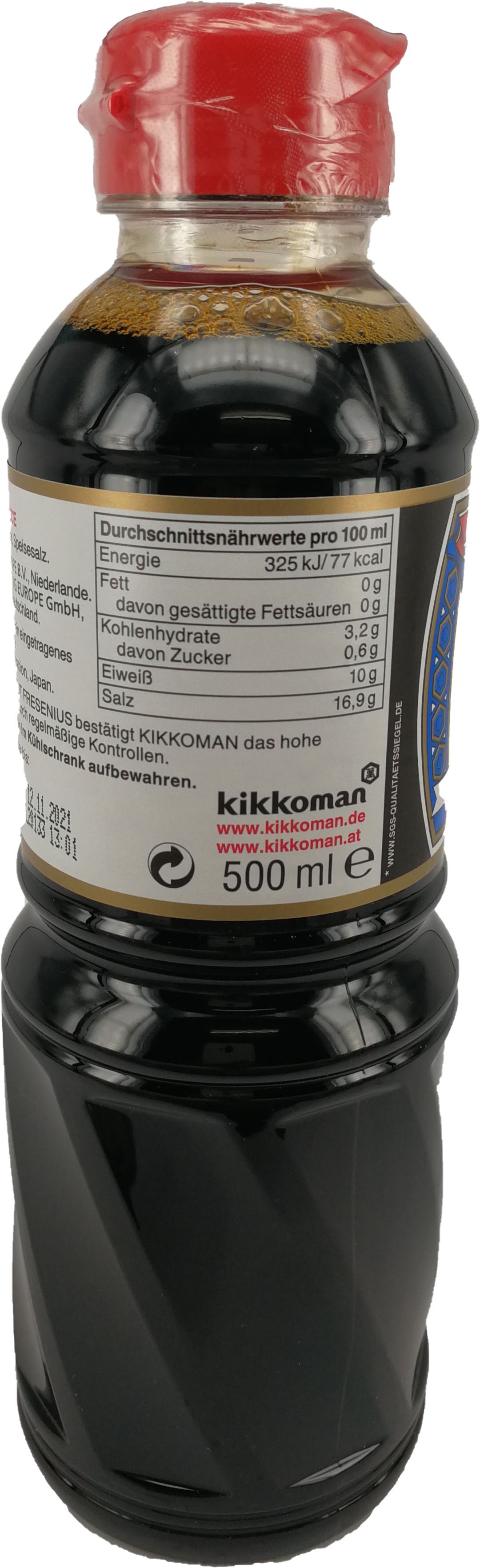 日本万字酱油 500毫升 /Sojasauce 500ml KIKKOMAN