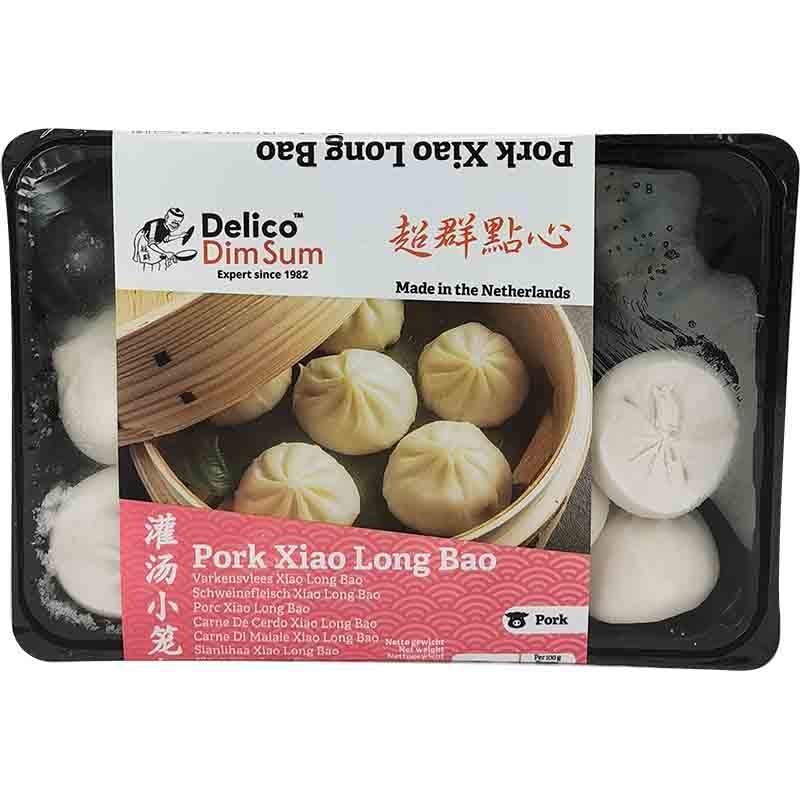 冰冻-Tiefgefroren! 超群点心 灌汤小笼包 / Delico Xiao Long Bao Schwein 360g