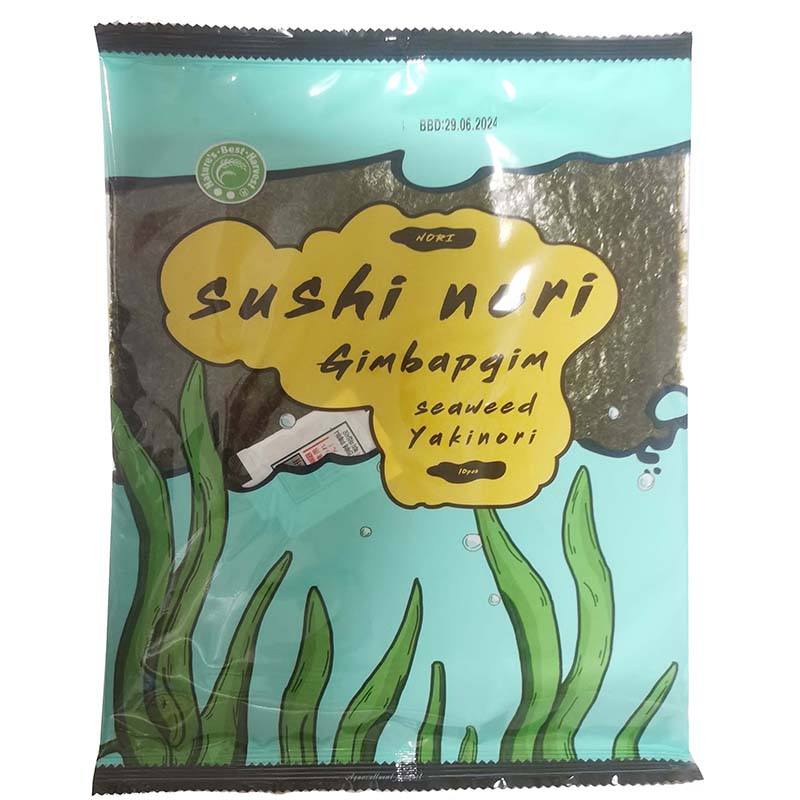 寿司海苔 50张 / Yaki Sushi Nori Yakinori 50 Blätter 115g NBH