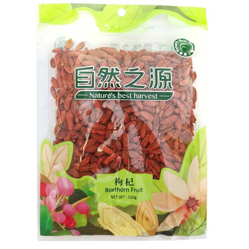 自然之源 枸杞 150克 /Getrocknete Bocksdorn Frucht 150g NBH