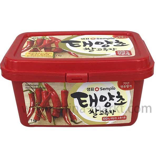 膳府 韩国辣椒酱 1公斤/ Paprika Paste Scharf 1000g Sempio