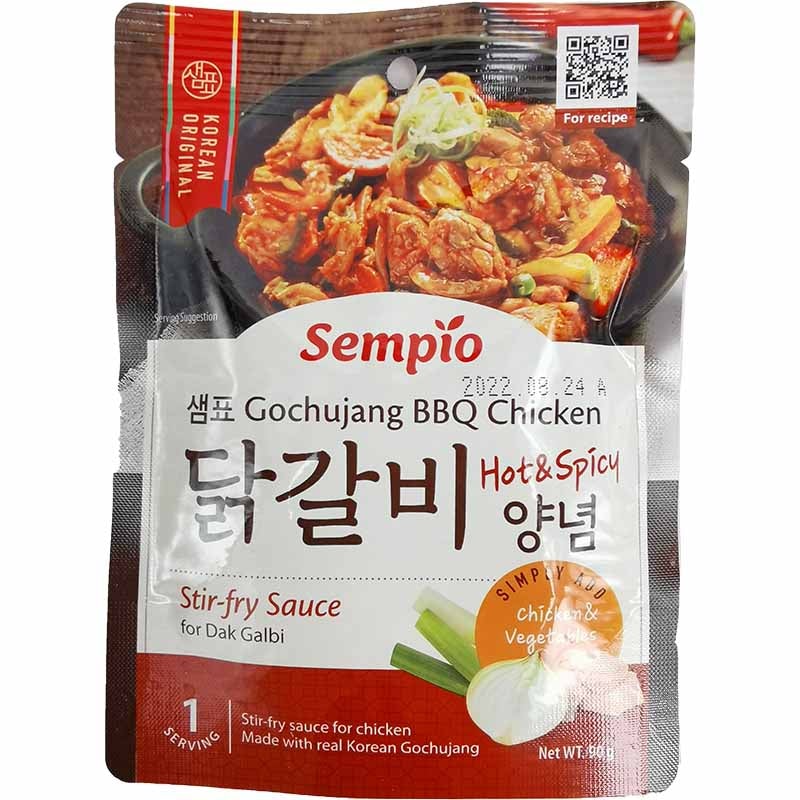 韩国烤鸡肉酱 90克 /BBQ Hänchen Sauce 90g Sempio