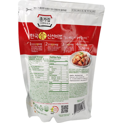 “冰鲜食品” 宗家府 韩国辣萝卜块 500g/Kaktuki Kimchi Rettich JONGGA 500g