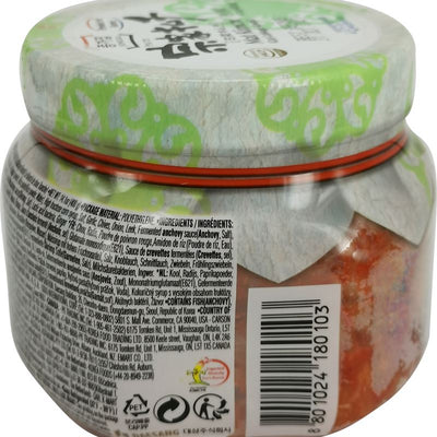 韩国宗家府 泡菜 辣白菜 片 罐装 400克 /Mat Kimchi 400g JONGGA