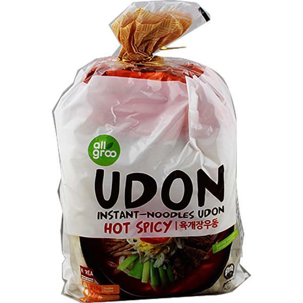即食乌冬面辣味 690克 /Instant Noodles Udon Hot Spicy 690g ALLGROO