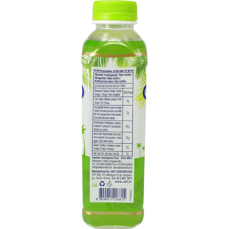 韩国饮料 椰子汁 500毫升 /Kokos Getränk 500ml OKF