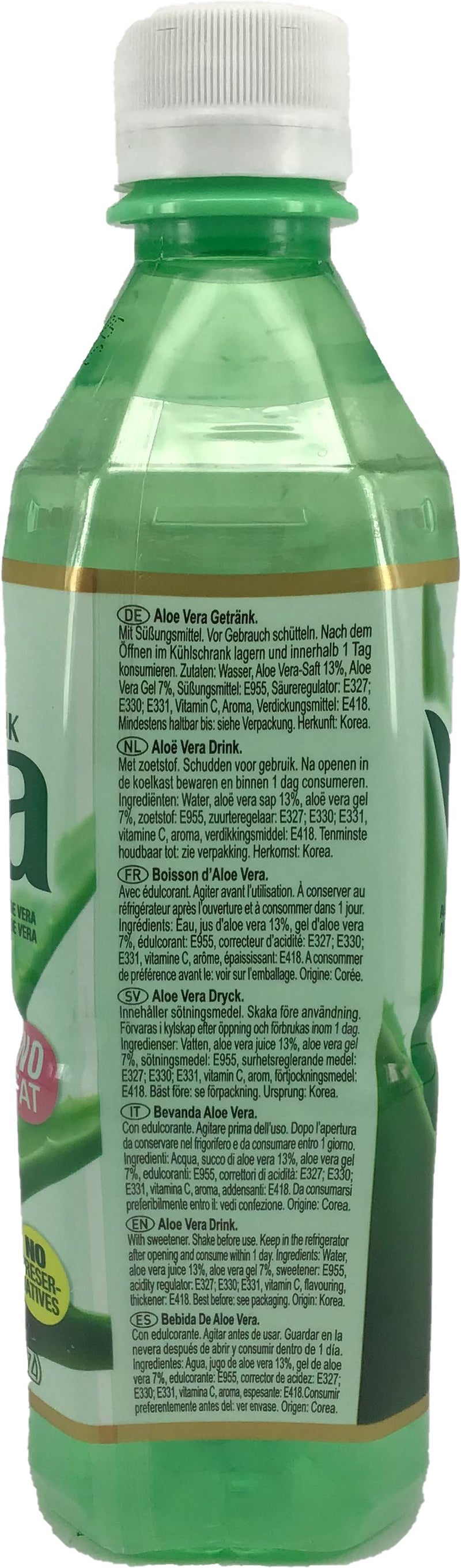 韩国芦荟饮料 无糖 500毫升 /Aloe Vera Getränke Zuckerfrei 500ml OKF