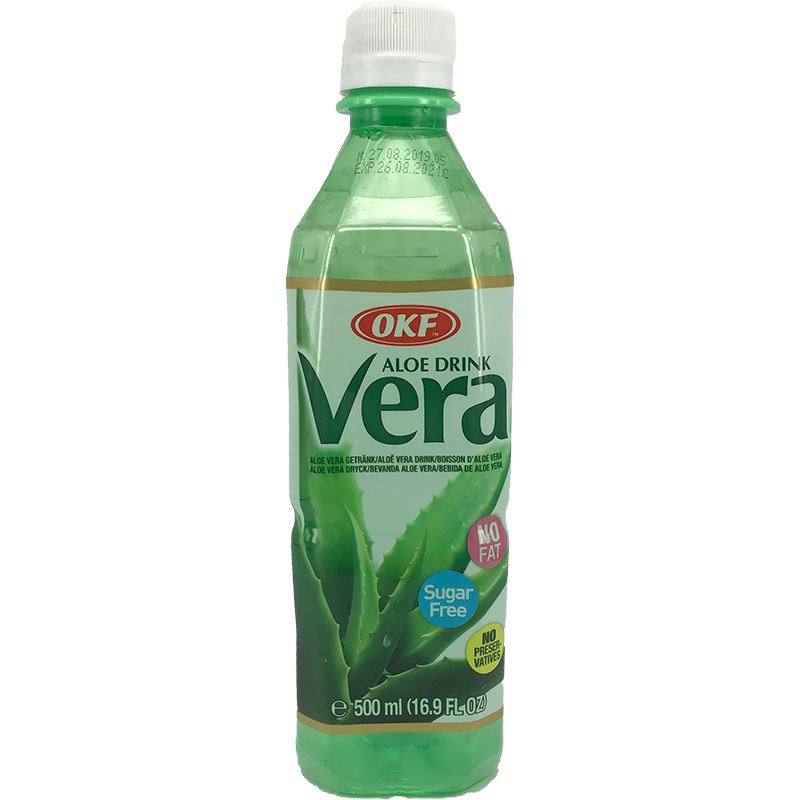 韩国芦荟饮料 无糖 500毫升 /Aloe Vera Getränke Zuckerfrei 500ml OKF