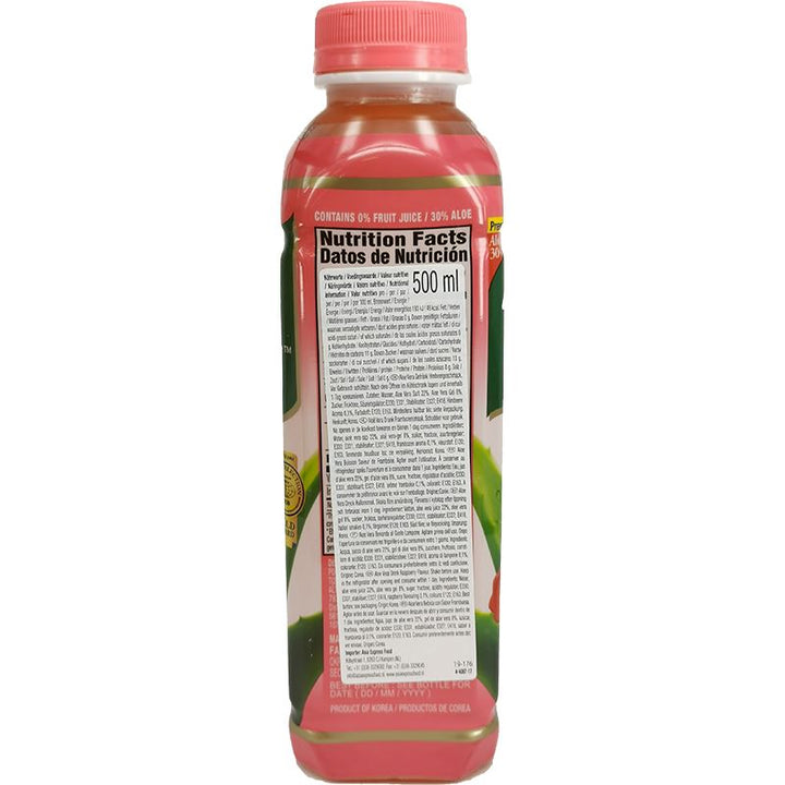 韩国芦荟饮料 覆盆子味 500毫升 /Aloe Vera Getränk Himbeere Geschmack 500ml OKF