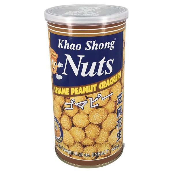 芝麻花生 180克 /Sesam Kracker mit Erdnusskern 180g KHAO SHONG