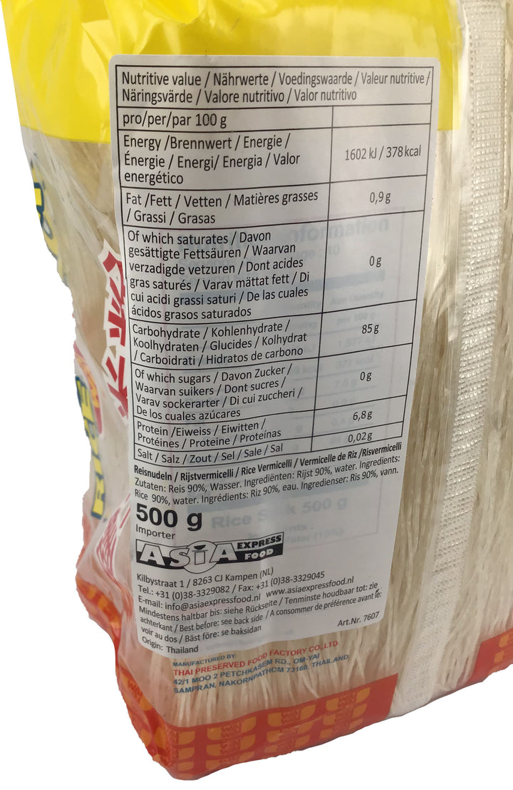 威威 泰国健力超级米粉0.8mm 500克 /Instant Nudeln 500g  WAI WAI