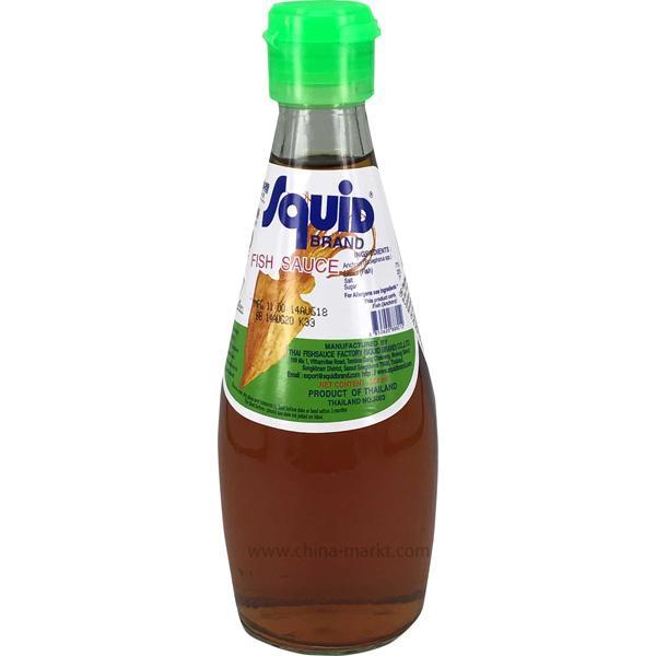 鱿鱼牌 泰国鱼露 300毫升 /Fischsauce 300ml Squid Brand