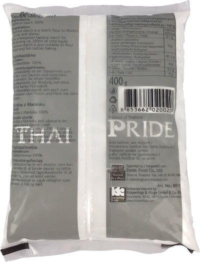 特选木薯淀粉 400克 / Tapiokastärke 400g THAI PRIDE