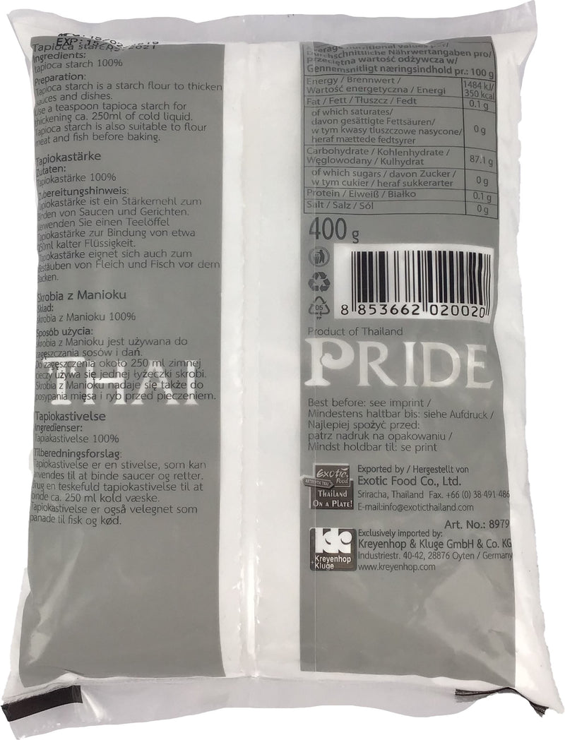 特选木薯淀粉 400克 / Tapiokastärke 400g THAI PRIDE