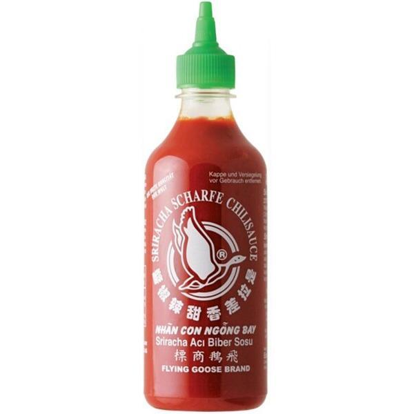 飞鹅商标 是拉差 辣椒酱 455毫升 /Sriracha scharfe Chilisauce 455ml FlyingGooseBrand