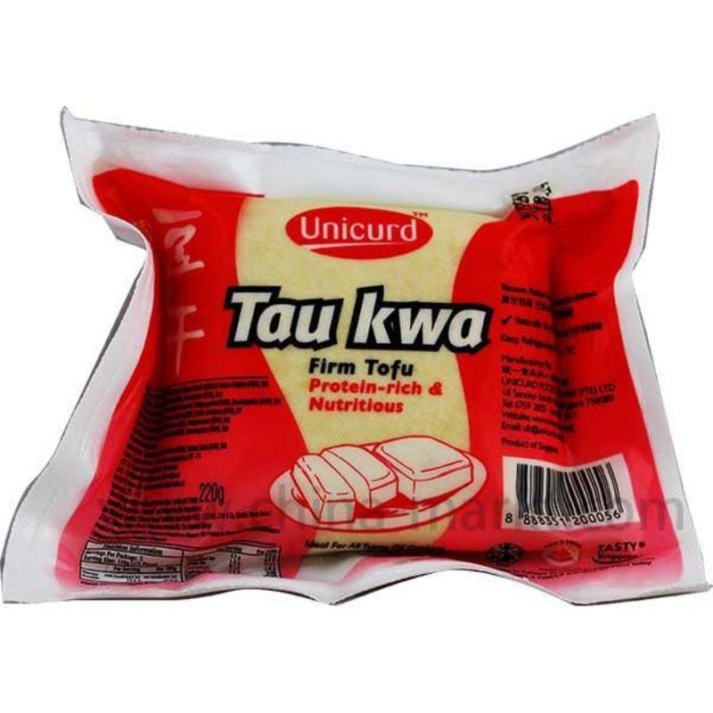 统一豆腐 豆干 220克 /Tau Kwa Tofu T06 220g UNICURD TOFU
