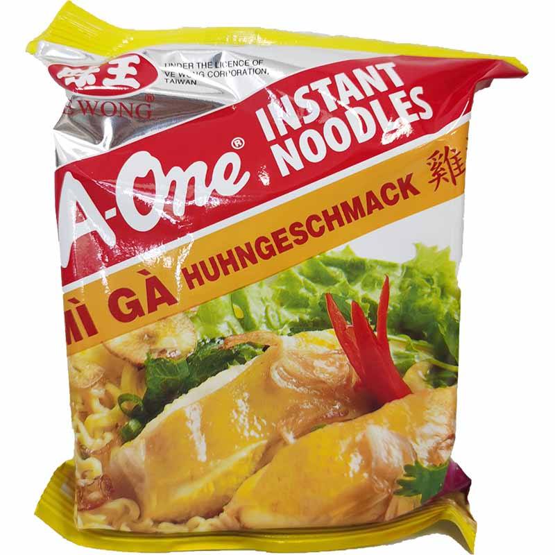 西贡味王 鸡汁面 85克 / Instant Nudelsuppe mit Huhngeschmack 85g A-One