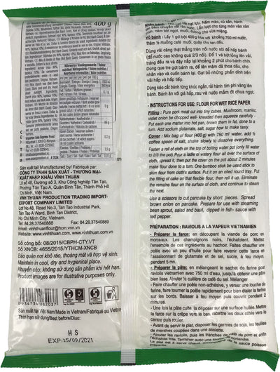 永顺 粉卷粉 400克/ Reispapier Mehl 400g VINH THUAN