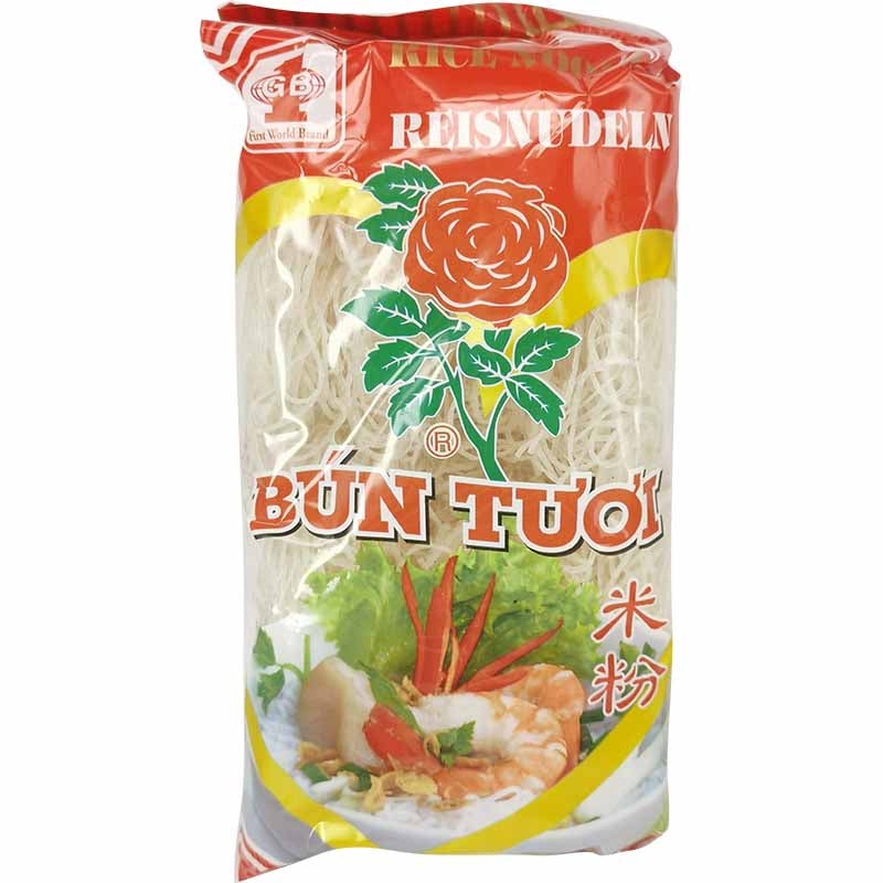 玫瑰花牌 米粉 8小份 /Reisnudeln Bun Tuoi 8xStück 400g ROSE