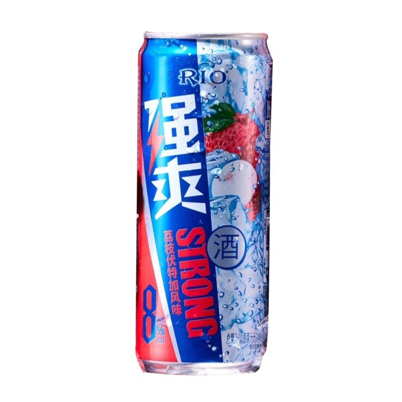 RIO强爽8度 荔枝味伏特加鸡尾酒 330毫升 /RIO Light Strong Cocktail Premix mit LYCHEE & WODKA Geschmack 8%Vol. 330ml