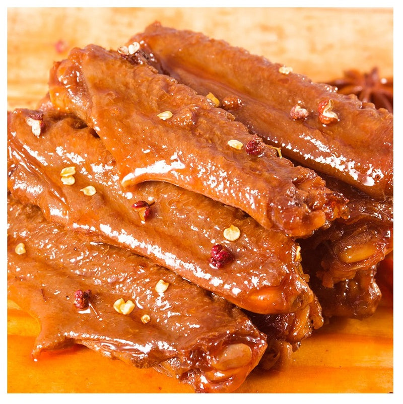 绝味 香辣鸭翅 75克 /Marinade Entenflügel scharf JUEWEI 75g