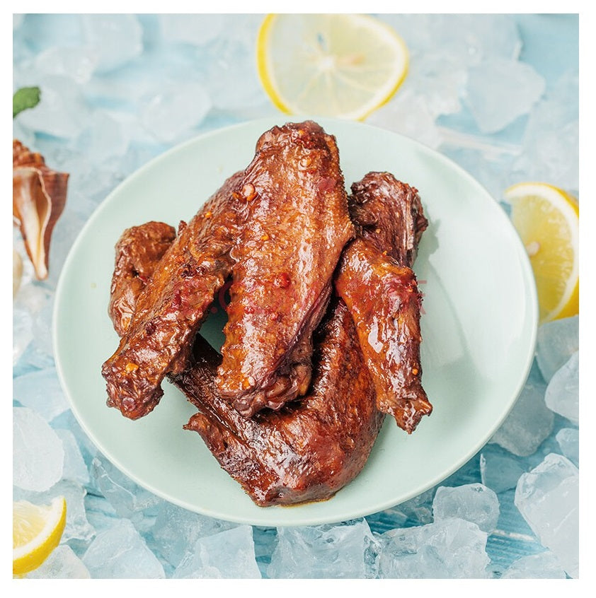 周黑鸭 香辣鸭翅 75g/Marinade Entenflügel scharf ZHY 75g