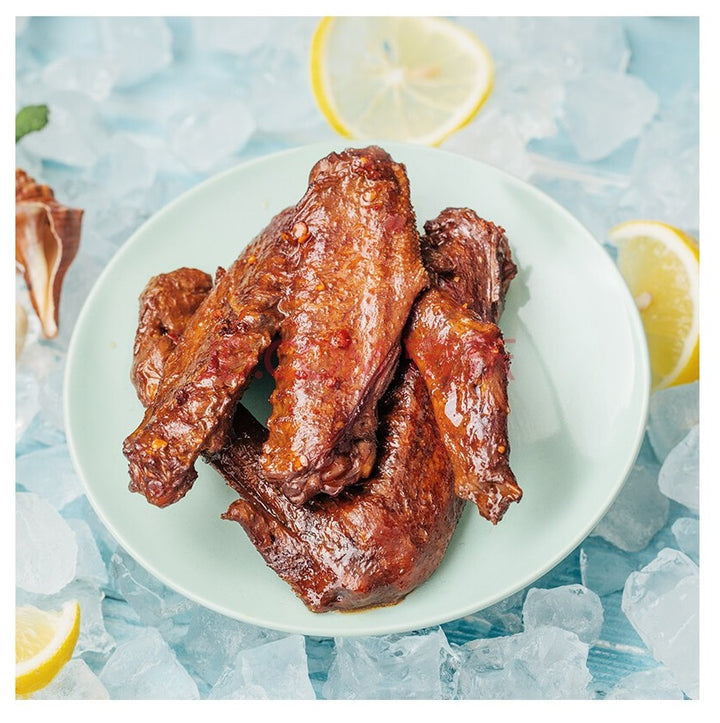 周黑鸭 香辣鸭翅 75g/Marinade Entenflügel scharf ZHY 75g